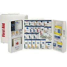 First Aid Only SmartCompliance Food Service Cabinet, ANSI Class A/ANSI 2021, 50 People, 289 Pieces,