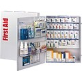 First Aid Only SmartCompliance Office First Aid Cabinet, ANSI Class B, 150 People, 668 Pieces, White