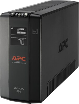 APC Back-UPS Pro Compact Tower 850VA LCD Screen 8 Outlet (BX850M)
