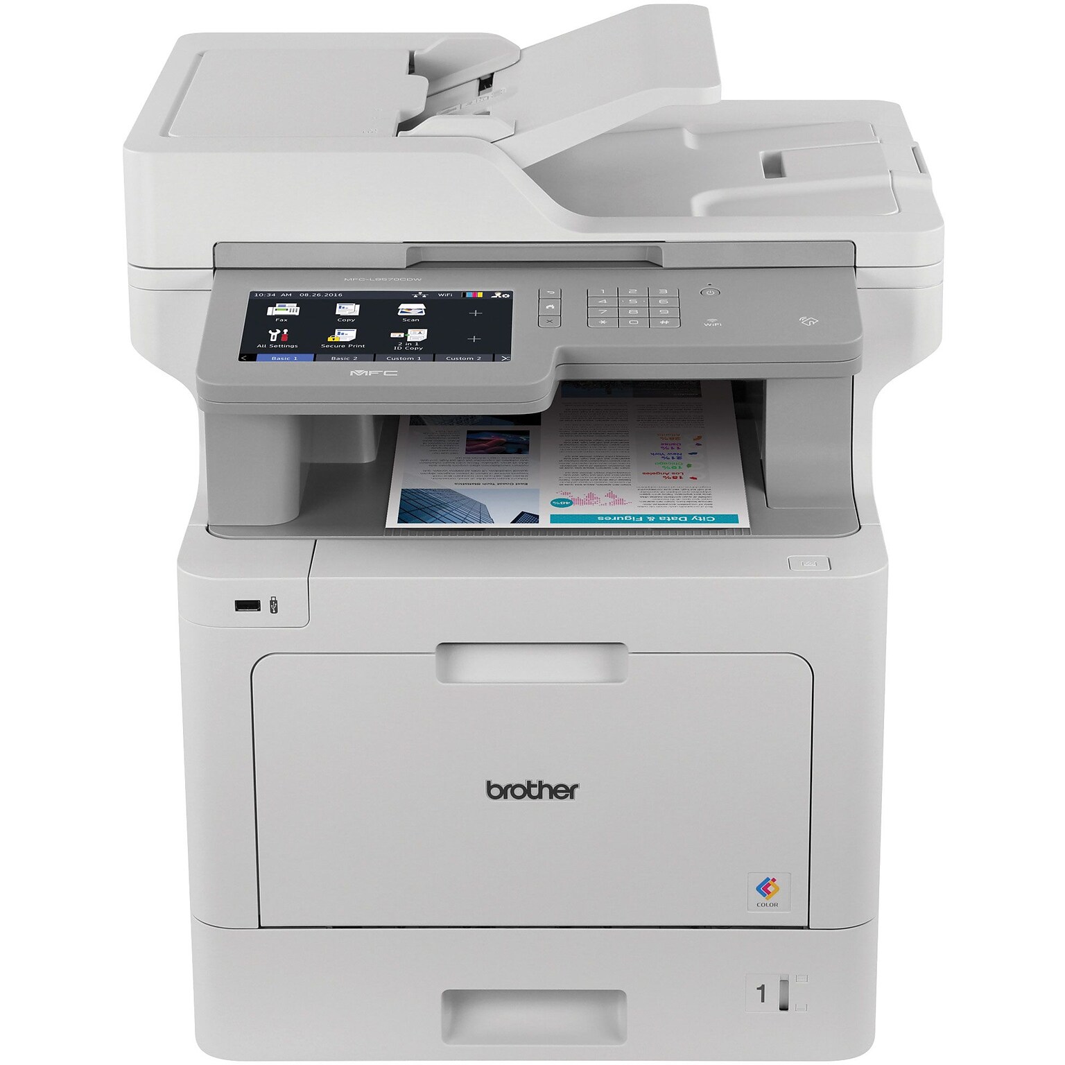Brother MFC-L9570CDW USB, Wireless, Network Ready Color Laser All-In-One Printer