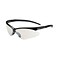 Bouton Adversary Glasses, Clear Anti-Fog Lens, Glossy Black Frame, Rubber Temples & Bridge, Anti-Scr