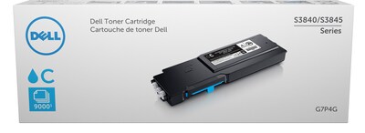 Dell G7P4G Cyan Extra High Yield Toner Cartridge