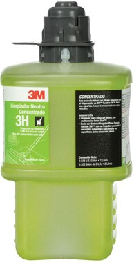 3M Twist N' Fill Neutral Cleaner Concentrate, Gray Cap, 2 Liter, 6/Case (3H)