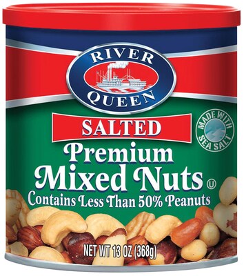 River Queen Premium Mixed Nuts, 13 Oz.,