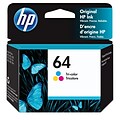 HP 64 Tri-Color Standard Yield Ink Cartridge (N9J89AN)