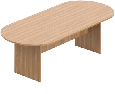Offices To Go Superior Laminate 95 Racetrack Conference Table, Autumn Walnut (TDSL9544RS-AWL)