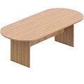 Offices To Go Superior Laminate 95 Racetrack Conference Table, Autumn Walnut (TDSL9544RS-AWL)
