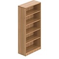 Offices To Go Superior Laminate 4 Shelf Book Case, 71, Autumn Walnut (TDSL71BC-AWL)