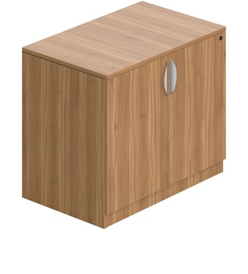 Offices To Go Superior Laminate Storage Cabinet with Lock, Autumn Walnut (TDSL3622SC-AWL)