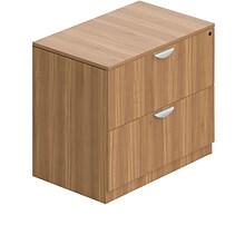 Offices to Go Superior 2-Drawer Lateral File Cabinet, Letter/Legal, 29.5H x 36W x 22D, Autumn Wal