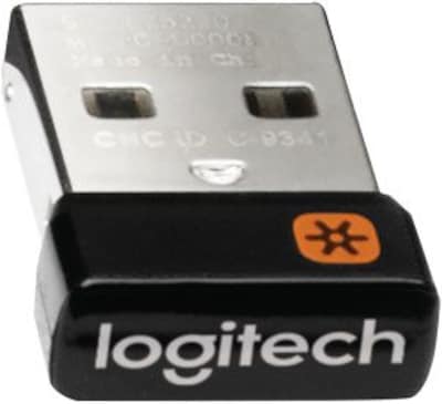Logitech Unifying USB Receiver for Wireless Mouse and Keyboard, 6-Device (910-005235)