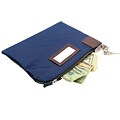 Honeywell Key Lock Deposit Bag, Navy (6505)