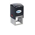 Quill Brand® Self-Inking Stamp; 1-5/8x1-5/8, Up to 8 Lines