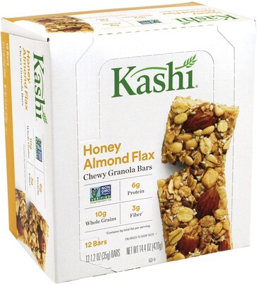Kashi Chewy Honey Almond Granola Bar, 12 Bars/Box (295-00065)