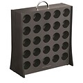 Mind Reader The Wall Coffee Pod Display Rack For 50 K-Cup, Black (RAC3PC-BLK)