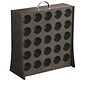 Mind Reader The Wall Coffee Pod Display Rack For 50 K-Cup, Black (RAC3PC-BLK)