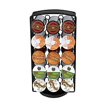 Mind Reader Metal Mesh Coffee Pod Carousel, Holds 30, Black (CRSMESH-BLK)