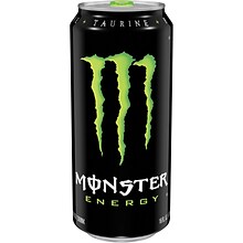 Monster Energy Original Drink, 16 Oz. Cans, 24/Pack (133129)