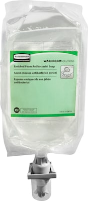 Rubbermaid Enriched Foam Antibacterial Hand Wash, 1100 mL, 4/Carton (2018595)