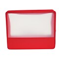 TRU RED Expanding Wallet, Zipper Closure, Letter Size, Assorted Colors (TR51815)