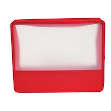 TRU RED Expanding Wallet, Zipper Closure, Letter Size, Assorted Colors (TR51815)