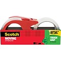 Scotch Heavy Duty Packing Tape with Dispenser, 1.88 x 38.2 yds., Clear, 2/Pack (MMM3500S21RD)