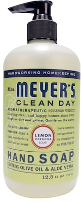 Mrs. Meyers Clean Day Hand Soap, Lemon Verbena, 12.5 fl oz (651321)