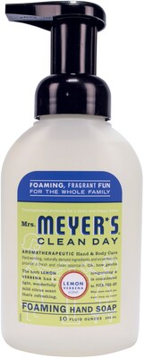 Mrs. Meyers Clean Day Foaming Hand Soap, Lemon Verbena, 10 fl oz (662032)