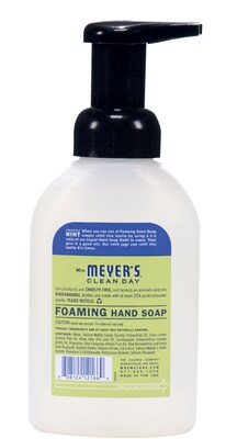 Mrs. Meyer's Clean Day Foaming Hand Soap, Lemon Verbena, 10 fl oz (662032)