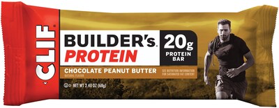 Clif Builders Chocolate Peanut Butter Protein Bar, 2.4 oz., 12 Bars/Box (CCC160041)