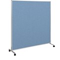 Best-Rite Fabric Standard Modular Panel, 5 x 5, Blue