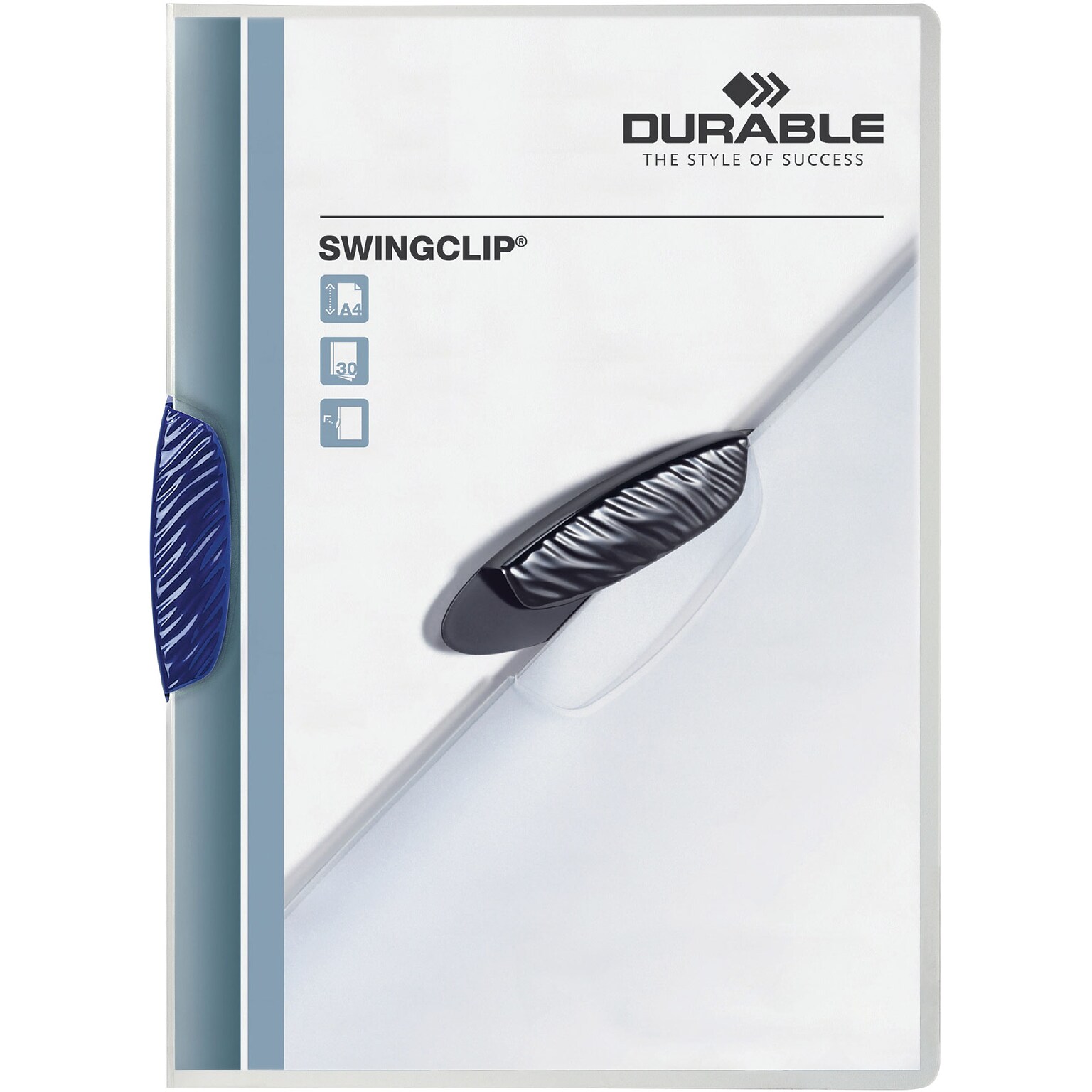 Durable SWINGCLIP Report Covers, Letter Size, Assorted Colors, 5/Pack (2264-DB)