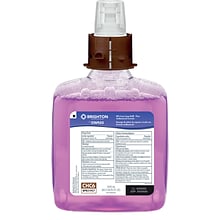 Brighton Professional Antibacterial Foaming Hand Soap Refill for BP Dispenser, Plum Scent, 2/Carton