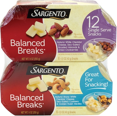 Sargento Balanced Breaks, 12/Pack (902-00006)