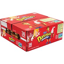 Dannon Danimals Explosion & Swingin Strawberry Bananas Smoothies, 36/Pack (902-00019)