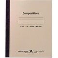 Roaring Spring Manila Composition Book, 8 1/2 x 7, Wide Ruled, 24 Sheets (77304)