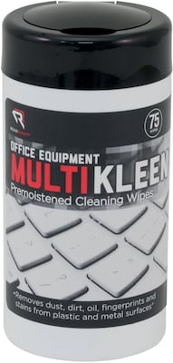 Read Right Office Equipment MultiKleen Wipe, Unscented, 3 1/4(W) x 3 1/4(L)