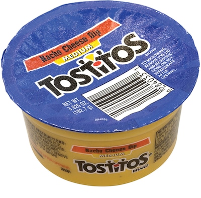 Tostitos Nacho Cheese Dip, 3.6 oz., 30/Pack (295-00069)