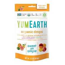 YumEarth Organic Vitamin C Hard Candy, 3.3 oz., (270-00029)