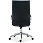 Quill Brand® Bentura Bonded Leather Managers Chair, Black (53234)