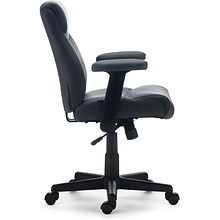 Quill Brand® Traymore Luxura Managers Chair, Gray (53246)