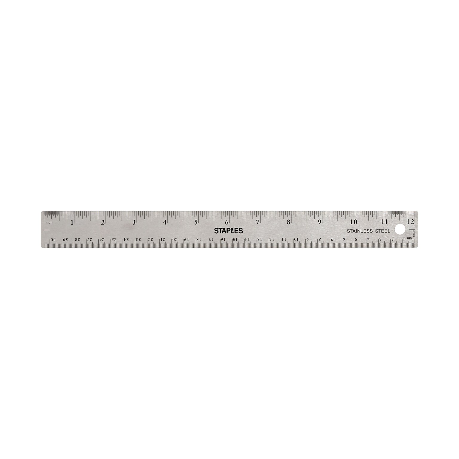 Staples 12 Imperial/Metric Scales Ruler (51887)