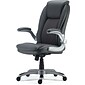 Quill Brand® Sorina Bonded Leather Chair, Grey (53253)
