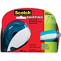 Scotch Sure Start Shipping Packing Tape with Dispenser, 1.88 x 16.7 yds., Clear (DP-1000)