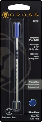 Cross® Ballpoint Pen Refill Fine Blue (8512)