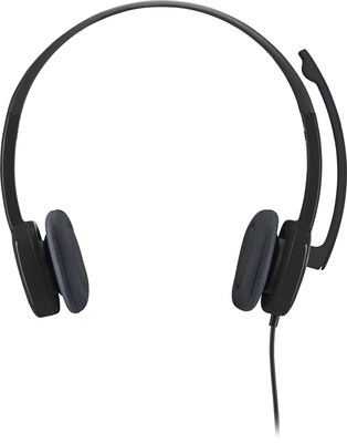 Logitech H151 Stereo Headset, Wired (981-000587)