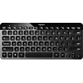 Logitech K810 Wireless Bluetooth Illuminated Multi-Device Keyboard for Computers, Tablets and Smartphones, Black (920-004292)