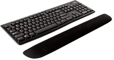 Staples Memory Foam Keyboard Wrist Rest, Black