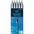 Schneider Slider Rave XB Retractable Ballpoint Pen, Extra Bold Point, Black Ink, 5/Box (132501)