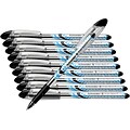 Schneider Slider Ballpoint Pen, Fine Point, Black Ink, 10/Box (151001)